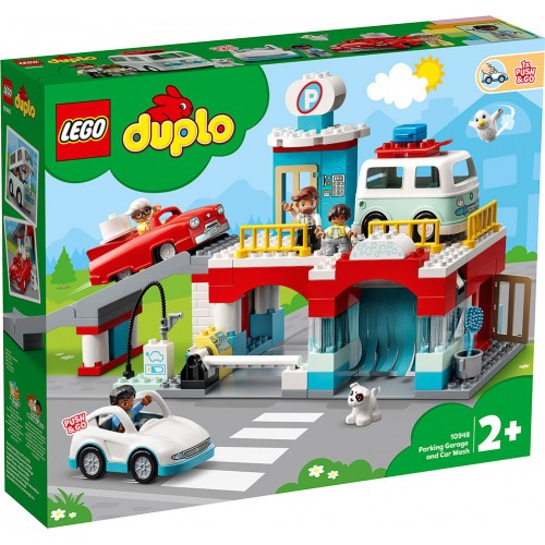 Lego Duplo Parking Garage and Car WASH (10948)