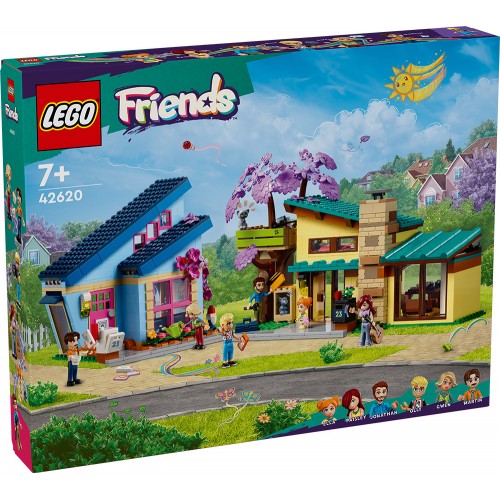 Lego Friends Olly and Paisley's Family Houses (42620)