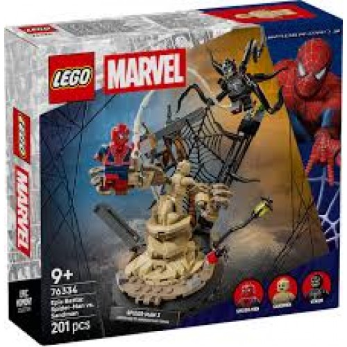 Lego Marvel Super Heroes Epic Battle Spider-Man Vs Sandman (76334)