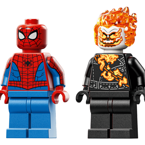 Lego Marvel Super Heroes Spider-Man Vs Ghost Rider Motorcycle (76335)