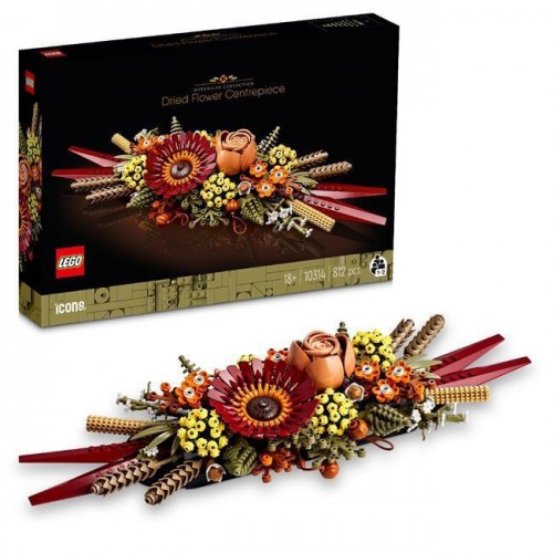 Lego Icons Dried Flower Centerpiece (10314)