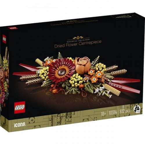 Lego Icons Dried Flower Centerpiece (10314)