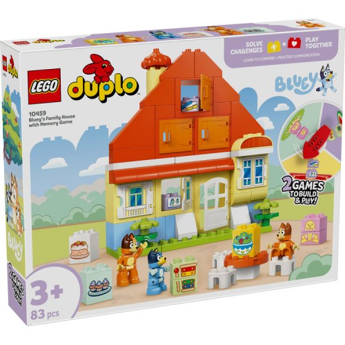 Lego Duplo Bluey's Family House with Memory Game (10459) Lego Duplo Bluey's Family House with Memory Game (10459)