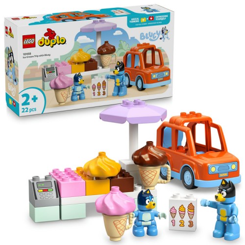 Lego Duplo Ice Cream Trip with Bluey (10458) Lego Duplo Ice Cream Trip with Bluey (10458)