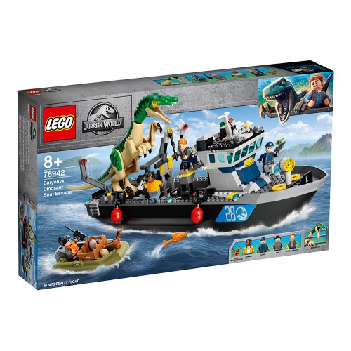 Lego Jurassic World Baryonyx Dinosaur Boat Escape (76942)