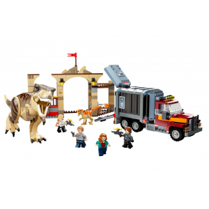 Lego Jurassic World T. rex & Atrociraptor Dinosaur Breakout (76948)