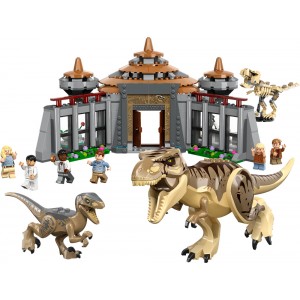 Lego Jurassic World Visitor Center: T. rex & Raptor Attack (76961)