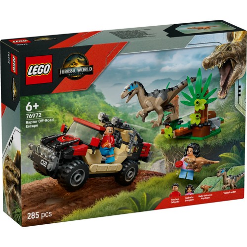 Lego Jurassic Raptor Off-Road Escape (76972)
