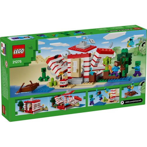 Lego Minecraft The TNT Jungle House (21275)