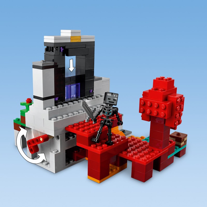 - Lego Minecraft The Ruined Portal (21172) | :: Μπιζζζ!