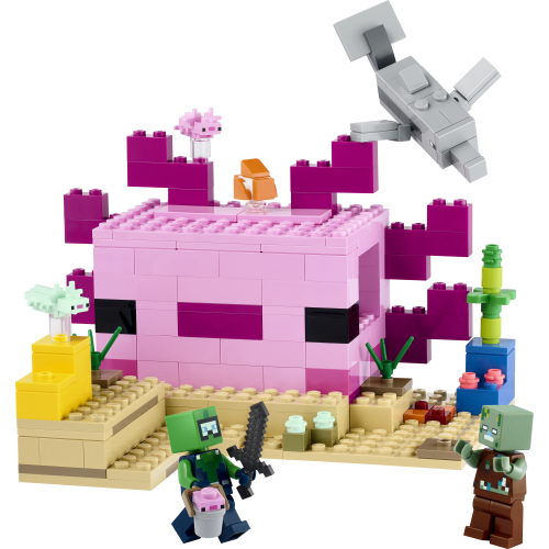 Lego Minecraft The Axolotl House (21247)