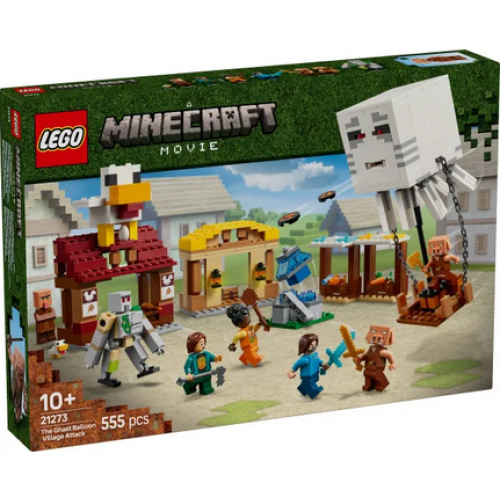 Lego Minecraft The Ghast Ballon Village Attack (21273)