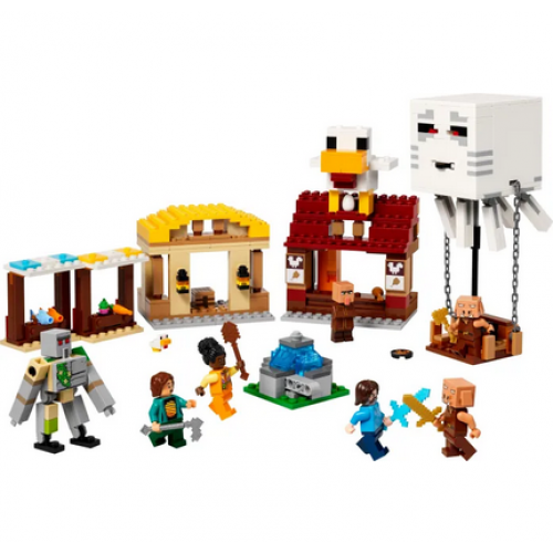 Lego Minecraft The Ghast Ballon Village Attack (21273)