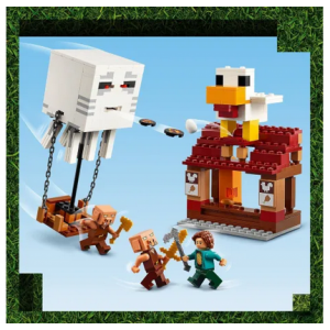 Lego Minecraft The Ghast Ballon Village Attack (21273)
