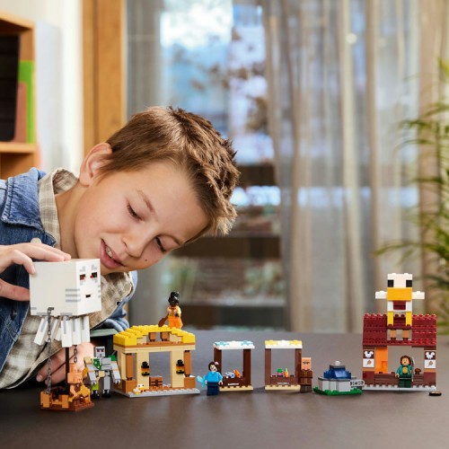 Lego Minecraft The Ghast Ballon Village Attack (21273)