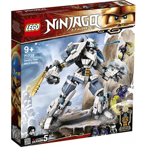 Lego Ninjago Legacy Zanes Titan Mech Battle Ninja (71738)