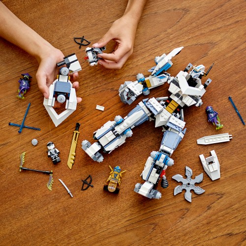 Lego Ninjago Legacy Zanes Titan Mech Battle Ninja (71738)