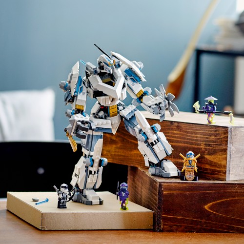 Lego Ninjago Legacy Zanes Titan Mech Battle Ninja (71738)