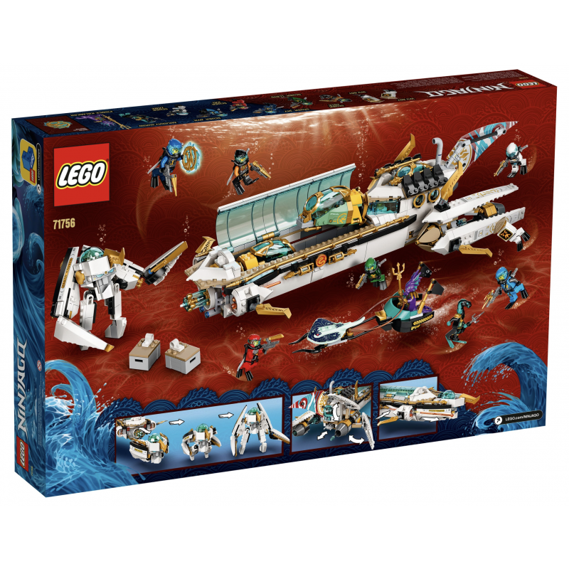 Lego Ninjago Hydro Bounty (71756) :: Μπιζζζ!