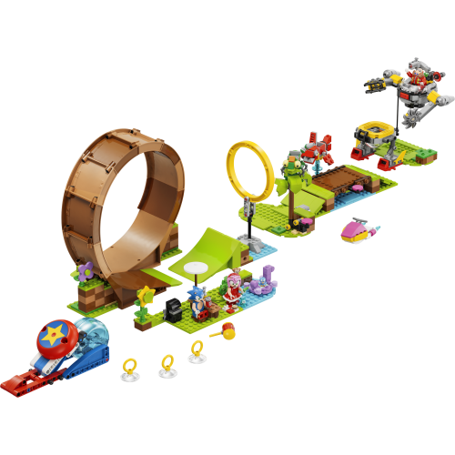 Lego Sonic Sonic's Green Hill Zone Loop Challenge (76994)