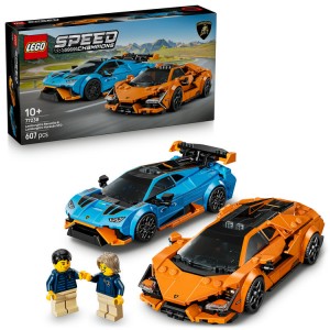 Lego Speed Champions Lamborghini Revuelto & Hurakan STO (77238)