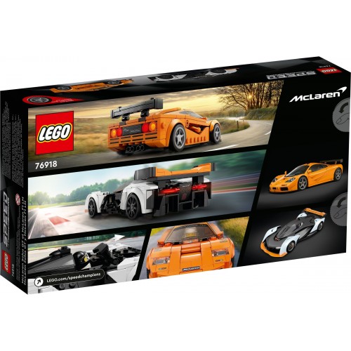 Lego Speed Champions McLaren Solus GT & McLaren F1 LM (76918)