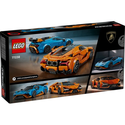 Lego Speed Champions Lamborghini Revuelto & Hurakan STO (77238)