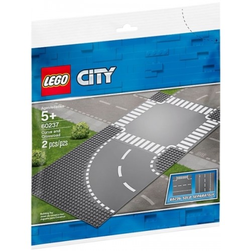 Lego City Curve and Crossroad (60237)
