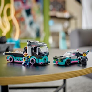 Lego City Race Car and Car Carrier Truck (60406)