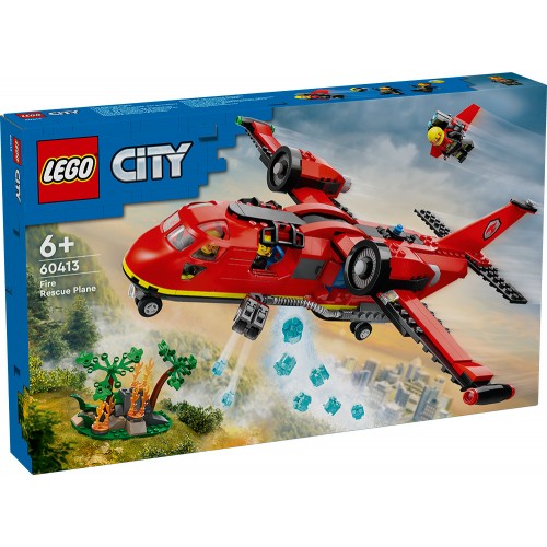 Lego City Fire Fire Rescue Plane (60413)