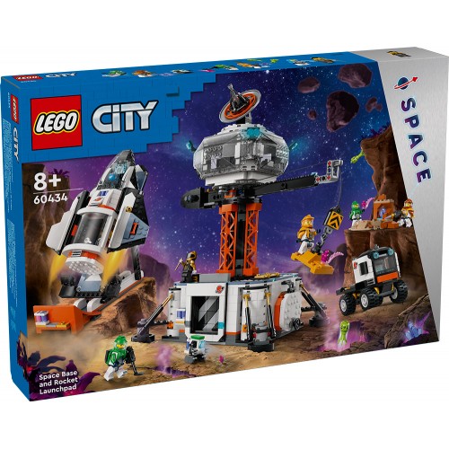 Lego City Space Space Base and Rocket Launchpad (60434)