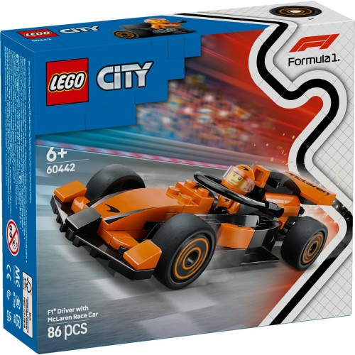 Lego City - F1 Driver With McLaren Race Car (60442)