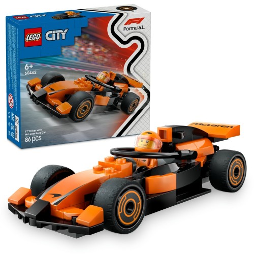 Lego City - F1 Driver With McLaren Race Car (60442)