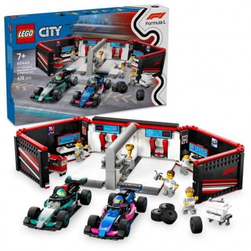 Lego City - F1 Garage & Mercedes - AMG & Alpine Cars (60444)