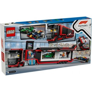 Lego City - F1 Truck with RB20 & AMR24 F1 Cars (60445)