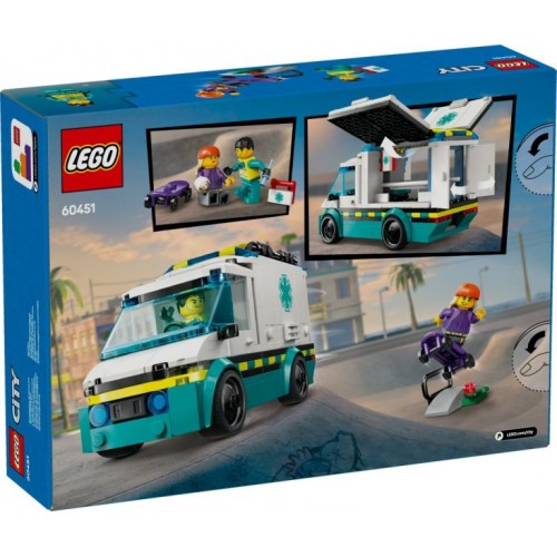 Lego City - Emergency Ambulance (60451)