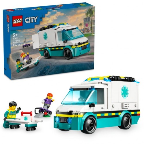 Lego City - Emergency Ambulance (60451)