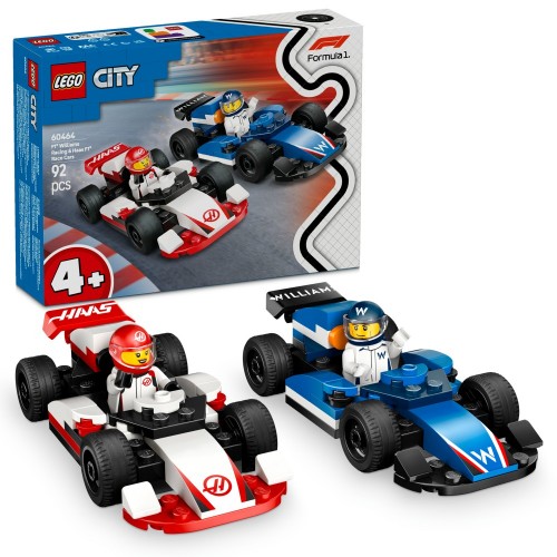 Lego City - F1 Williams Racing & Haas F1 Race Cars (60464)