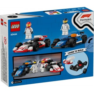 Lego City - F1 Williams Racing & Haas F1 Race Cars (60464)