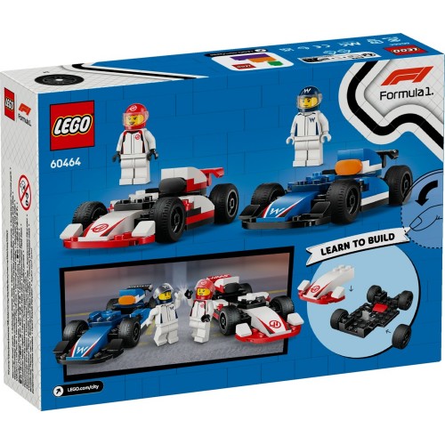 Lego City - F1 Williams Racing & Haas F1 Race Cars (60464)