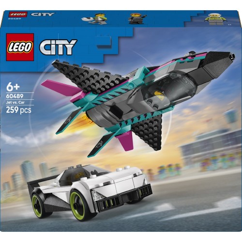 Lego City Jet Vs Car (60489) Lego City Jet Vs Car (60489)