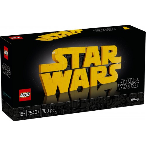 Lego Disney Star Wars Brick-Built Star Wars Logo (75407)