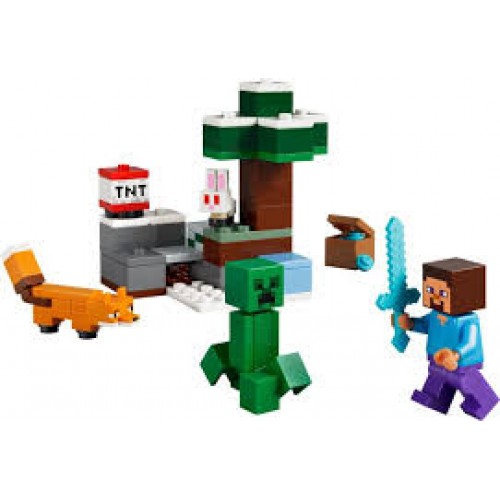 Lego Minecraft Steve's Taiga Adventure (21583)
