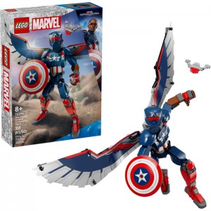 Lego Super Heroes - New Captain America Construction Figure (76296)