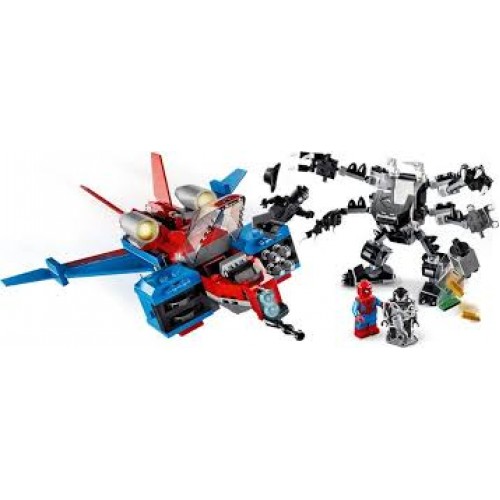Lego Super Heroes Spiderjet Vs. Venom Mech (76150)