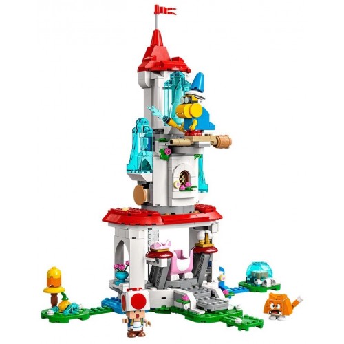 Lego Super Mario Cat Peach Suit Αnd Frozen Tower Expansion Set (71407)