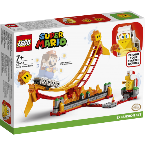 Lego Super Mario Lava Wave Ride Expansion Set (71416)