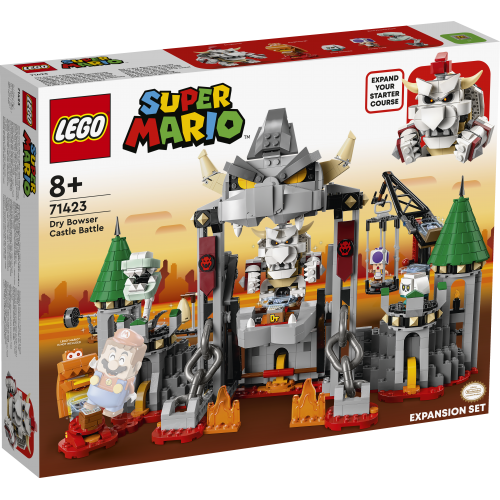 Lego Super Mario Dry Bowser Castle Battle Expansion Set (71423)