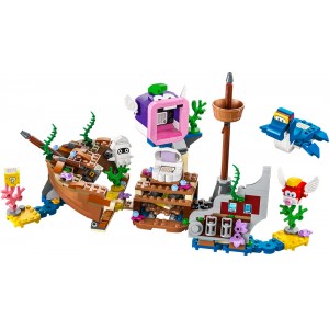 Lego Super Mario Dorrie's Sunken Shipwreck Adventure Expansion Set (71432)