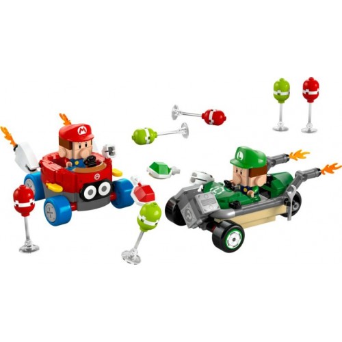 Lego Super Mario Kart-Baby Mario vs. Baby Luigi (72034)